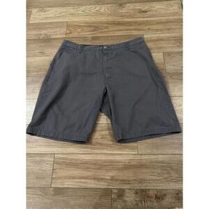 Vintage Y2K Burnside Striped Shorts Grunge Skater Size 40